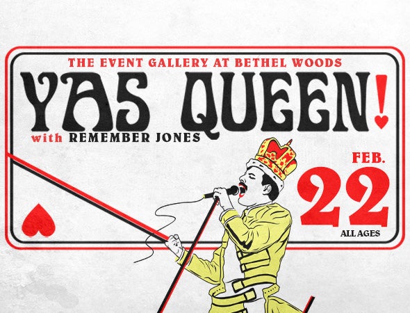 More Info for YAS QUEEN! A new 10-piece band celebration of Freddie Mercury and the music of QUEEN!