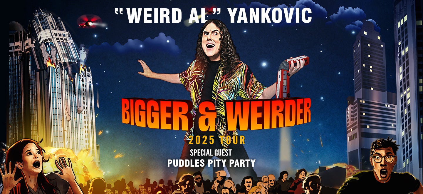 "Weird Al" Yankovic Bigger & Weirder 2025 Tour Bethel Woods Center for the Arts