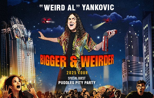 More Info for "Weird Al" Yankovic: Bigger & Weirder 2025 Tour