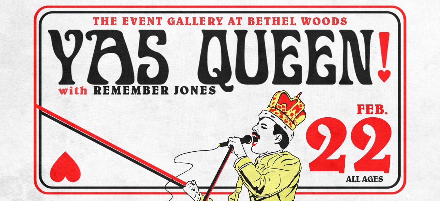 YAS QUEEN! A new 10-piece band celebration of Freddie Mercury and the music of QUEEN!